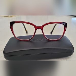 Red Lucky Brand Glasses